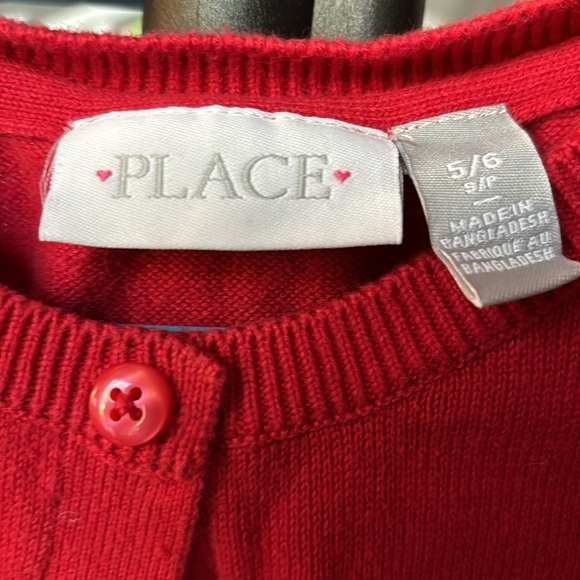 Red cardigan - Picture 2 of 2